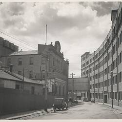 Photograph - Kodak Australasia Pty Ltd, Kodak Factory Along Southampton Crescent Street View, Abbotsford, Victoria, circa 1940s