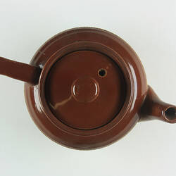 Teapot - Bendigo Pottery, Brown