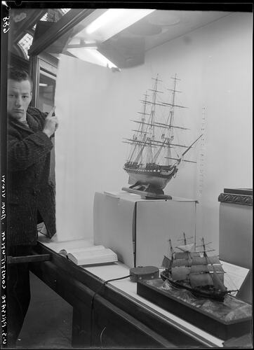 Model of U.S.S. Constitution, Institute of Applied Science (Science Museum), Melbourne, 1960s