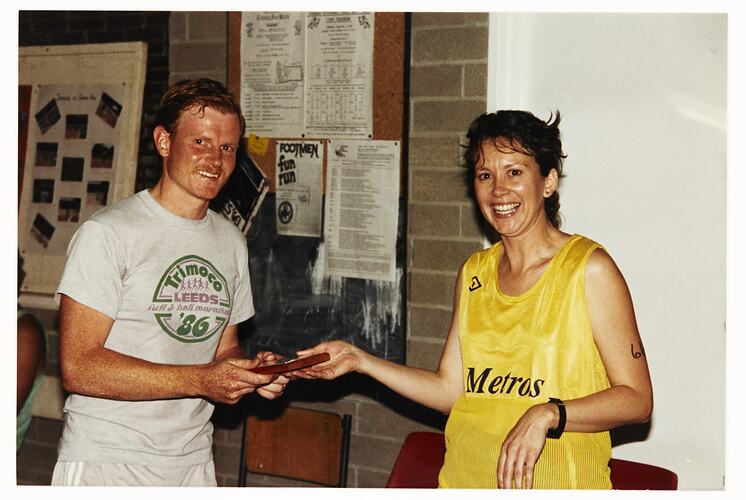 Kodak Australasia Pty Ltd, 10km Kodak Challenge, Award Presentation, Coburg, 07 Feb 1989