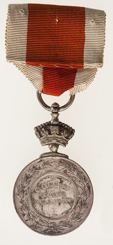 Medal - Abyssinian War Medal 1867-1868, Great Britain, 1869 - Reverse