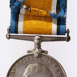 Medal - British War Medal, Great Britain, Private Patrick Joseph Kirwan, 1914-1920 - Obverse