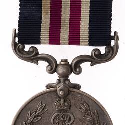 Medal - Military Medal, King George V, 1st Issue, Great Britain, Private J.J. Marmo, 1916-1919 - Reverse