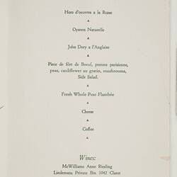 Programme - Kodak Australasia Pty Ltd, Mr H. H. Hills Retirement Dinner, Sydney, 01 Jul 1965, Page 3