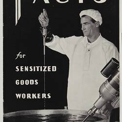 Booklet - Kodak Australasia Pty Ltd, 'Facts for Sensitized Goods Workers', circa 1946-1956, Front Cover