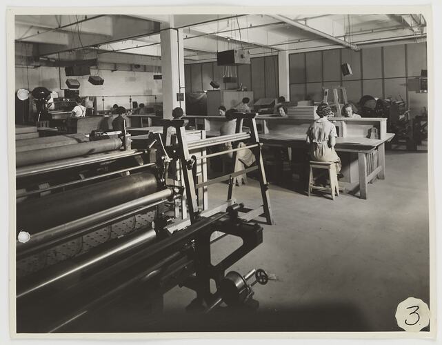 Kodak Australasia Pty Ltd, Velox Paper Cutting Room, Abbotsford, circa 1940s