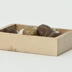 Box of Potatoes - Larder & Store Room, Dolls' House, 'Pendle Hall', 1940s