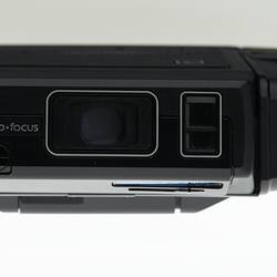 Black plastic camera.