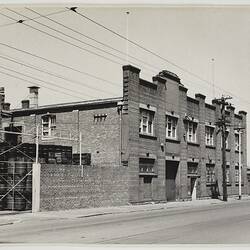 Photograph - Kodak Australasia Pty Ltd, Exterior of Factory Building and Yard, Burnley, Victoria, circa 1953