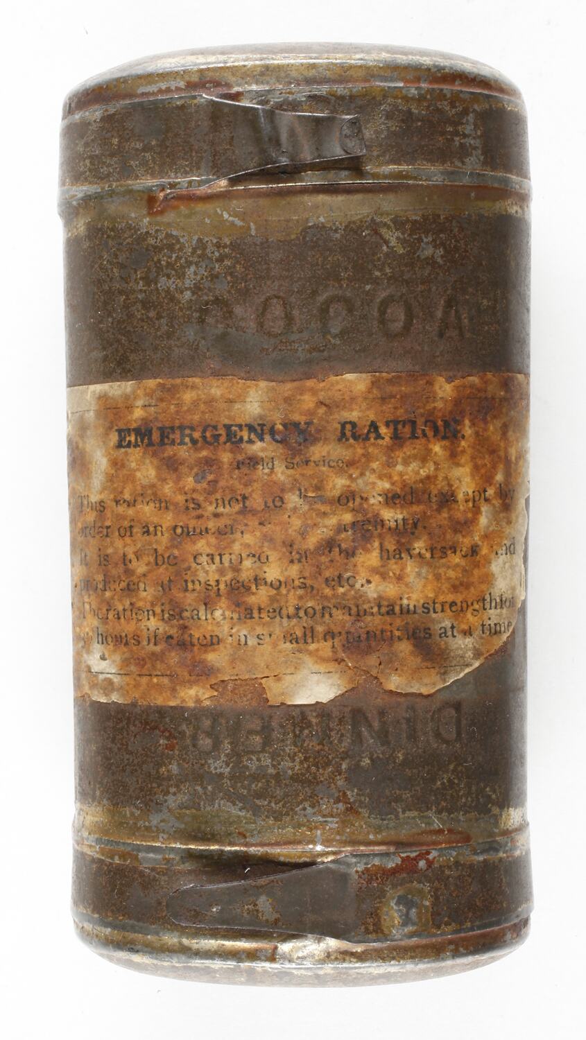 Rations - Emergency, Boer War, 1899-1902