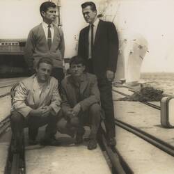 Photograph - Beco Bilic & Friends, Port Melbourne, Victoria, 1961