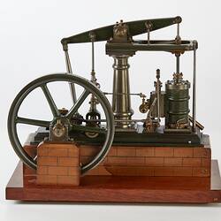 Rotative Beam Steam Engine Model - AE Smith, Melbourne, 1935