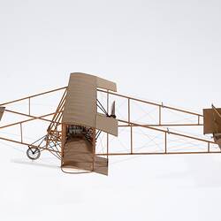 Aeroplane Model - Duigan Biplane, Model by Harold P Wood, Victoria, 1960