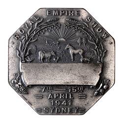 Medal - Royal Agricultural Society of New South Wales, Royal Empire Show Prize, 1941 AD