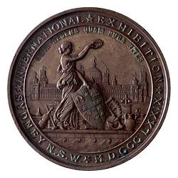 Medal - International Exhibition, Sydney, Bronze Prize, New South Wales, Australia, 1879