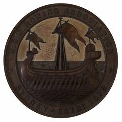 Medal - New South Wales Rowing Association, New South Wales, Australia, post 1878