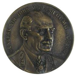 Medal - General Sir John Monash, Australia, circa 1945
