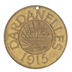 Medal - Dardanelles, 1915 AD