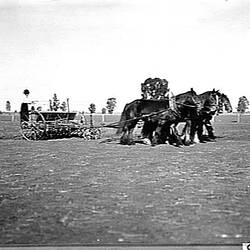 Photograph - H.V. McKay Pty Ltd, Farm Equipment Manufacture & Field Trials, Ariah Park, via Temora, New South Wales, 1922