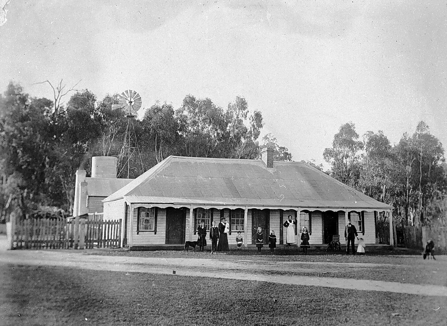 Negative - Yalca North, Victoria, circa 1905