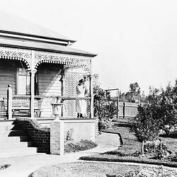 Negative - Arbroath House, Bendigo, Victoria, circa 1925