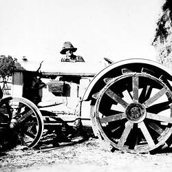 Negative - Fordson Tractor, Arkona, Victoria, 1927