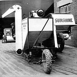 Photograph - H.V. McKay Massey Harris, Sunshine K.B. Type Auto Header Harvester, Sunshine, Victoria, Sep 1938