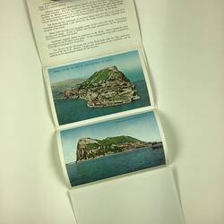 HT 54752, Postcard Envelope - Greetings from the Rock, Gibraltar, 1967 (MIGRATION), Document, Registered