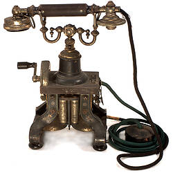 Telephone - L. M. Ericsson, Skeletal, circa 1892