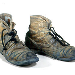 Boots - Desert, Lace-up, Brown, Pigment Manufacturers of Australia, circa 1961-1990