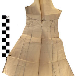 Dolls Dress - Brown Paper