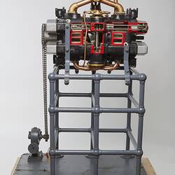 Engine - A.G.M. Michell, Crankless Engines (Aust.) Pty Ltd, 8-Cylinder, Melbourne, Victoria, 1923