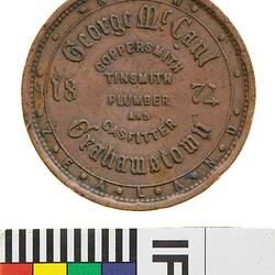 George McCaul Token Penny