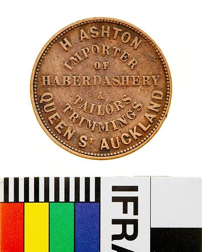 H. Ashton Token Halfpenny