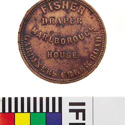 Fisher Token Halfpenny