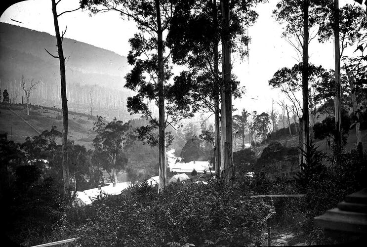 Lantern Slide - Warburton, Victoria, Date Unknown. [BA 1660]