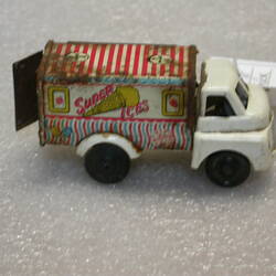 Toy Ice Cream Truck - Metal, circa 1950s