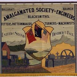 Victorian Trade Union Banners, A Proud Tradition, since 1856