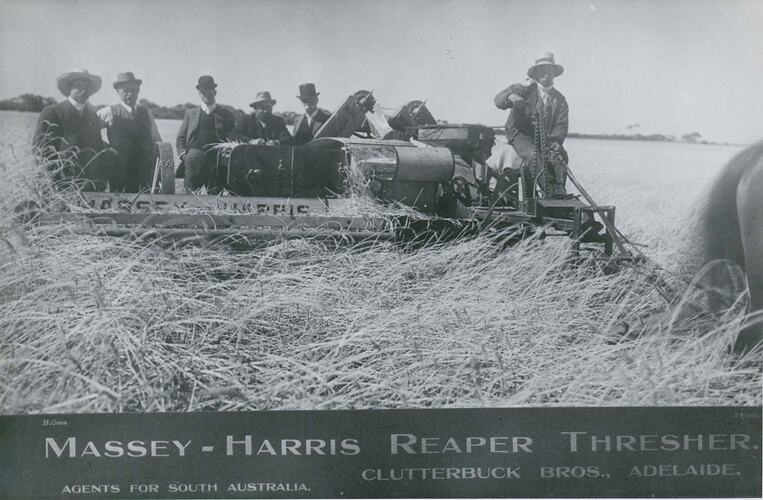 Massey- Harris Reaper Thresher