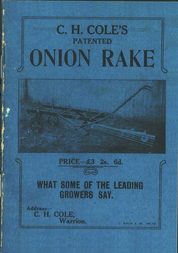 Cole Onion Rake