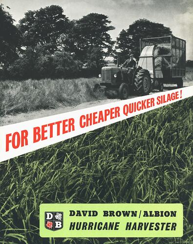 David Brown Albion Hurricane Harvester