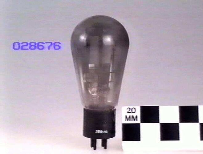 Glass bulb.