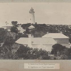 Photograph - Lighthouse, Deal Island, Bass Strait, 1890