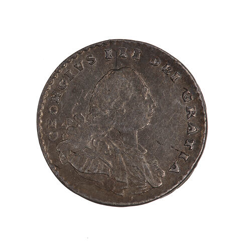 Coin - Penny, George III, Great Britain, 1795 (Obverse)