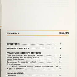 Booklet - Education in Australia