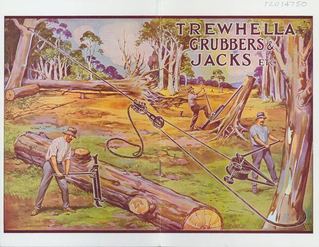 Comprehensive Catalogue - Trewhella Bros., Land Clearing Equipment, 1962