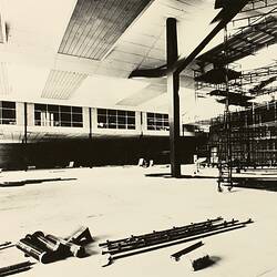 Photograph - Interior of Eastern Annexe, Exhibition Building, Melbourne, 1972