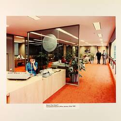 Photograph - Completed Centennial Hall, Directors Office, Exhibition Building, Melbourne, 1981