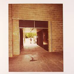 Photograph - Looking North From Former Easter Annexe Site, Royal Exhibition Building, Melbourne, 1982