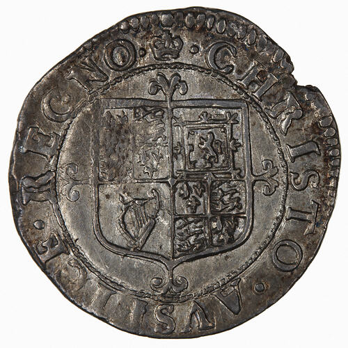 Coin - Threepence, Charles II, Great Britain, 1660-1662 (Reverse)